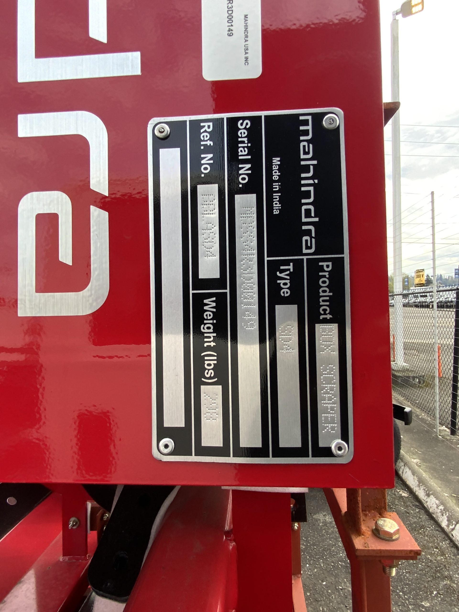 Mahindra SD4 Compact Box Scraper with Ripper Shanks | 4 Ft Heavy-Duty Cat I 3-Point Tractor Implement Mahindra SD4 Compact Box Scraper with Ripper Shanks | 4 Ft Heavy-Duty Cat I 3-Point Tractor Implement - image 2 of 2